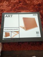 Hobbycraft A3 wooden portable drawing board/easel brand new in box