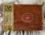 Vintage Wooden Cigar Box Embassy Emperor By W D & H O Wills . VGC