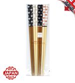 4 Chopsticks Shibainu Dog CAT Japanese Bamboo Wooden 22.5cm Reusable  Chopsticks