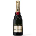 Moet & Chandon Champagne Happy Birthday Engraved 75cl