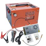 4500PSI/30MPa PCP Air Compressor Manual-Stop w/Built-in Fan High Pressure Pump