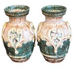 RAYMOR Pottery Italy Alvino Bagni BITOSSI Autumn Sunset Italian Ceramic Vase