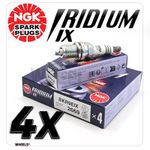 4x NGK BKR9EIX 2669 Iridium IX Spark Plug