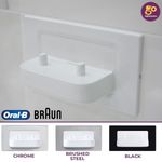 Dual Electric Toothbrush In Wall Charging Station For Oral B & Braun | 4 Colours
