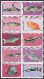 Sint Maarten Issue 2015 (312-321) Fishes
