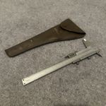 Mitutoyo Vernier Caliper W/ Fine Adjust Range 9”  1/128” 1/1000” Original Case
