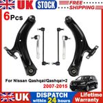 For Nissan Qashqai 2007-2015 Front Suspension Control Arms Wishbones Links Rods