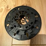Blooma OURAL Adjustable Decking Risers Polypropylene Black 3.5-8.5cm x10