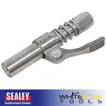 Sealey Grease Gun Coupler Single Handle Quick Connect Lock Oil Injection Nozzle