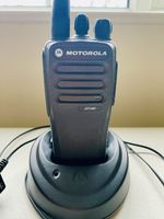 MOTOROLA DP1400 Two-Way Radio, Belt Clip, Charger
