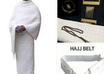 Adult Ihram for Men WITH BELT - Hajj Umrah Makkah Ehram 2 Piece - PREMIUM Cotton