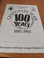 Hemel Hempstead FC V King's Lynn FC Match Programme 1st Q Fa Cup 15/09/1984