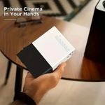 Portable Cinema Projector,Mini Projector Portable, Easy Setup for Indoor Office