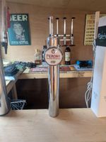 Peroni beer pump Full Bar Set Up Outside Bar. Mancave, Pub Pump, Hot tub