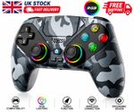For PS5 Wireless Controller DualSense PlayStation 5 Console RGB Gamepad