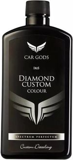 Car Gods Iris DIAMOND CUSTOM Black  Polish Wax Colour Paint Restorer 500ml, NEW