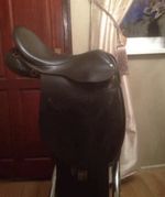 Cardinel Saddle, Spring Tree, Flexible Points 17.5” Well Looked After