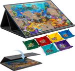 1000 Piece Tilting Puzzle Board with 2-in-1 Stand & Cover, Adjustable Felt Mat