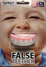 Baby Teething Toy False Teether Babies Novelty Funny Silicone Soother Hoobbe