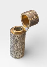 Victorian Sterling Silver Scent Bottle Chester 1894 Saunders & Shepherd