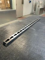 Metal FEI (980mm long) keyhole track long for show jumps wings and cups 