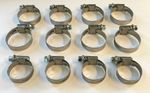 Honda CB500 1994-2003 Stainless Steel Radiator Hose Clamp Clip Kit 