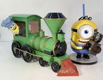 Minions & Monsters Train Popcorn Bucket - 2026 AMC Exclusive & James Sipper Cup