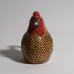 QUAIL CERAMICS SEBRIGHT GOLD JUG MEDIUM NEW WITH BOX