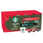 Starbucks by Nespresso Bundle Gift Box 90 x Coffee Pods with 3 x Gift Mugs
