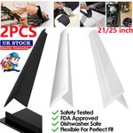2X Silicone Kitchen Seals Gap Filler Stove Counter Gap Cover for Cooker Worktop