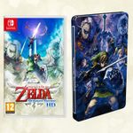 Zelda Skyward Sword HD Steelbook Case Only Switch Limited Edition NO GAME