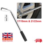 Extendable Wheel Brace Wrench Telescopic 17 19 21 23MM Car Van Socket Tyre Nut