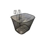 Detachable Metal Bike Basket, Lift-Off Front Bicycle Basket for Easy Removal