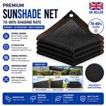 Sunblock Shade Cloth Sun Screen Mesh Plant Greenhouse Cover Tarp Sunshade UV Net