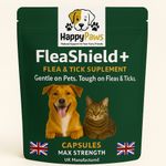 Flea Tick Worming Treatment Capsules For Dogs, Cats, Pets ‘Not' Spot On Tablets