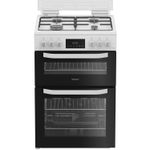 Hotpoint HTG6GDCW GRADE A2 -  60cm Gas Cooker - White 79169407/1/HTG6GDCW