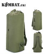 Kombat UK Large Kit Bag 115L Military Army Duffle Bag Holdall Olive Green