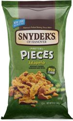 Snyders Pretzel Pieces from USA | Jalapeno 141g (5oz) **Expires 11/04/2026**
