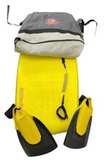 Bodyboarding Bundle w Manta 42" Vengeance Infinity Series w O Neill Yellow Fins