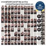 &TEAM The 3rd EP Album We on Fire Limited/Standard/Solo ver. Photocard