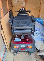 Drive Medical HX5 9JP 4-Wheel Mobility Scooter 500W Swivel Seat 136kg Red/Black
