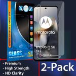 For Motorola Moto G86 G56 G55 G35 G34 E15 E13 Tempered Glass Screen Protector