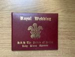 1981 Royal Wedding Commemorative 23 Carat Yellow Gold Stamp Limited Edition