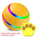 Interactive Dog Ball Toy Smart Tennis Pets Chew Toys Electric Launcher Dogs Cat