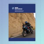 BMW Motorrad S1000 XR Adventure Motorcycle Service Book blank