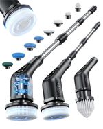 Leebein Electric Spin Scrubber, Cordless Cleaning Brush with 8 L, All Black