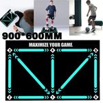 Football Training Mat Fpro Ball Mastery Mat Football Footstep Training Tablet UK