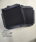 FORD ESCORT MK2 RS2000 MEX PINTO 50MM BLACK TWIN CORE RADIATOR ALUMINIUM ALLOY