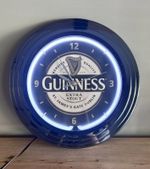 Guinness Neon Clock