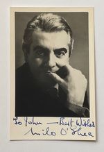 MILO O’SHEA ( Theatre of Blood ) Genuine Handsigned Photograph 5.5 x 3.5